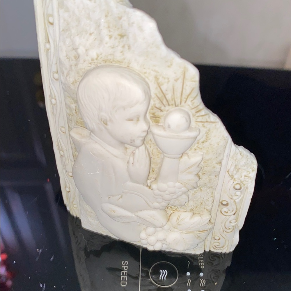 Ivory-Colored Religious Figurine